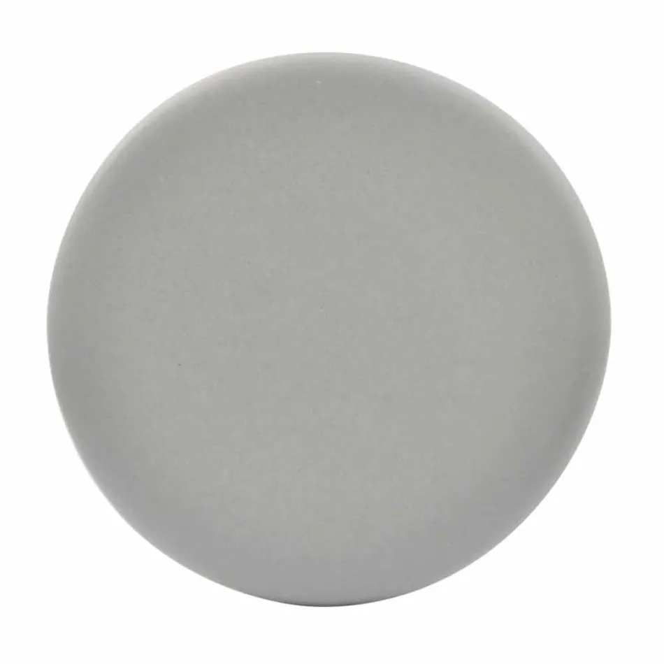 Lavabo in ceramica sospeso design moderno Sun 80x45 cm, made in Italy Viadurini