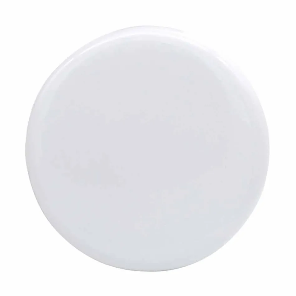 Lavabo in ceramica sospeso design moderno Sun 80x45 cm, made in Italy Viadurini