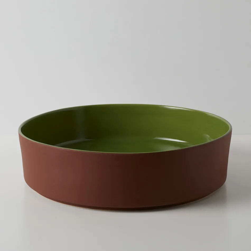 Lavabo in Grès Porcellanato di Diverse Finiture Made in italy - Busta Viadurini