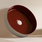 Lavabo in Grès Porcellanato di Diverse Finiture Made in italy - Busta Viadurini