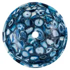 Lavabo in pietra agata da appoggio Sasha, pezzo unico fatto a mano Viadurini