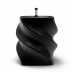 Lavabo nero freestanding design moderno Twist made in Italy  Viadurini