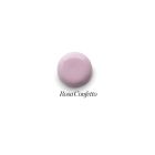 Lavabo per il Bagno Sospeso e in Ceramica Color Bianco e Rosa Confetto - Manila Viadurini