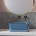 Lavabo Realizzato in Ceramica Disponibile in Diversi Colori Made in Italy - Cesta