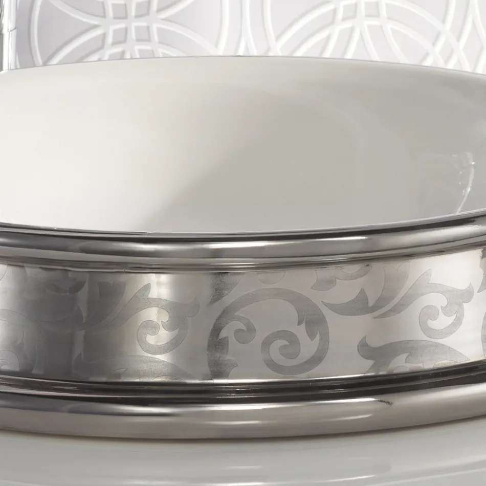 Lavabo Semincasso in Diverse Finiture in Fire Clay Made in italy - Erasmo Viadurini