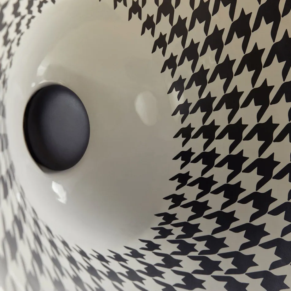 Lavabo Semincasso in Porcellana Francese di Primissima Qualità - Pausa Viadurini