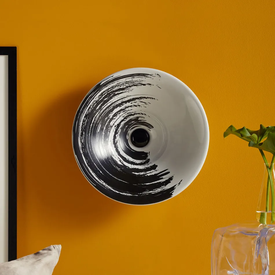 Lavabo Semincasso in Porcellana Francese di Primissima Qualità - Pausa Viadurini