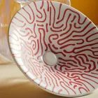 Lavabo Semincasso in Porcellana Francese di Primissima Qualità - Pausa Viadurini