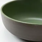 Lavabo Svasato da Appoggio in Raku Scuro Made in Italy - Drip Viadurini