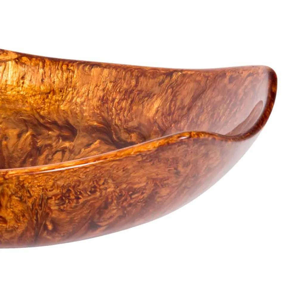 Lavandino da Appoggio Moderno Fatto a Mano in Resina – Malgrate Viadurini