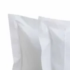 Lenzuola Tinta Unita Completo in Raso di Cotone per Letto Matrimoniale - Ibisco Viadurini