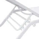 Lettino 194x65 cm da Esterno in Alluminio e Textilene - Solaya Viadurini