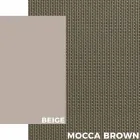 Lettino da Esterno in Alluminio con Ruote e Braccioli Design Moderno- Carmine Viadurini