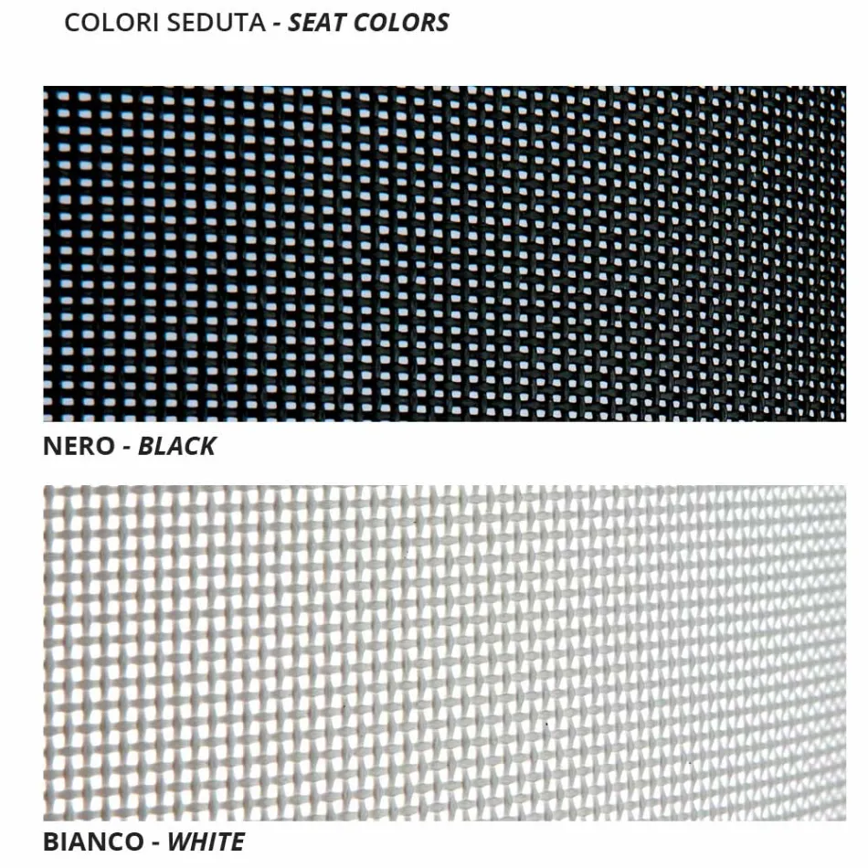 Lettino da Giardino Impilabile in Acciaio Made in Italy 2 Pezzi – Aberdeen Viadurini