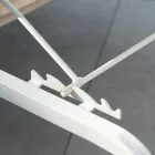 Lettino da Giardino Impilabile in Acciaio Made in Italy 2 Pezzi – Aberdeen Viadurini