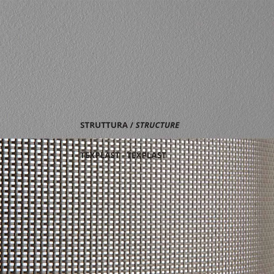 Lettino da Giardino Impilabile in Acciaio Made in Italy 2 Pezzi – Arwen Viadurini