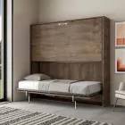 Letto a Castello a Scomparsa Orizzontale Made in Italy - Collaborativo Viadurini