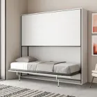 Letto a Castello a Scomparsa Orizzontale Made in Italy - Collaborativo Viadurini