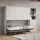 Letto a Scomparsa Singolo in Diverse Composizioni - Collaborativo Viadurini
