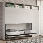 Letto a Scomparsa Singolo in Diverse Composizioni - Collaborativo Viadurini