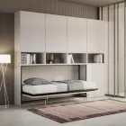 Letto a Scomparsa Singolo in Diverse Composizioni - Collaborativo Viadurini