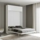Letto a Una Piazza e Mezza a Scomparsa Verticale con Pensile - Magicompare Viadurini