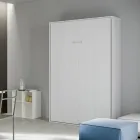 Letto a Una Piazza e Mezza a Scomparsa Verticale in Diverse Finiture - Magicompare Viadurini