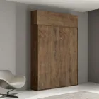 Letto Alla Francese a Scomparsa Verticale con Pensile - Magicompare Viadurini