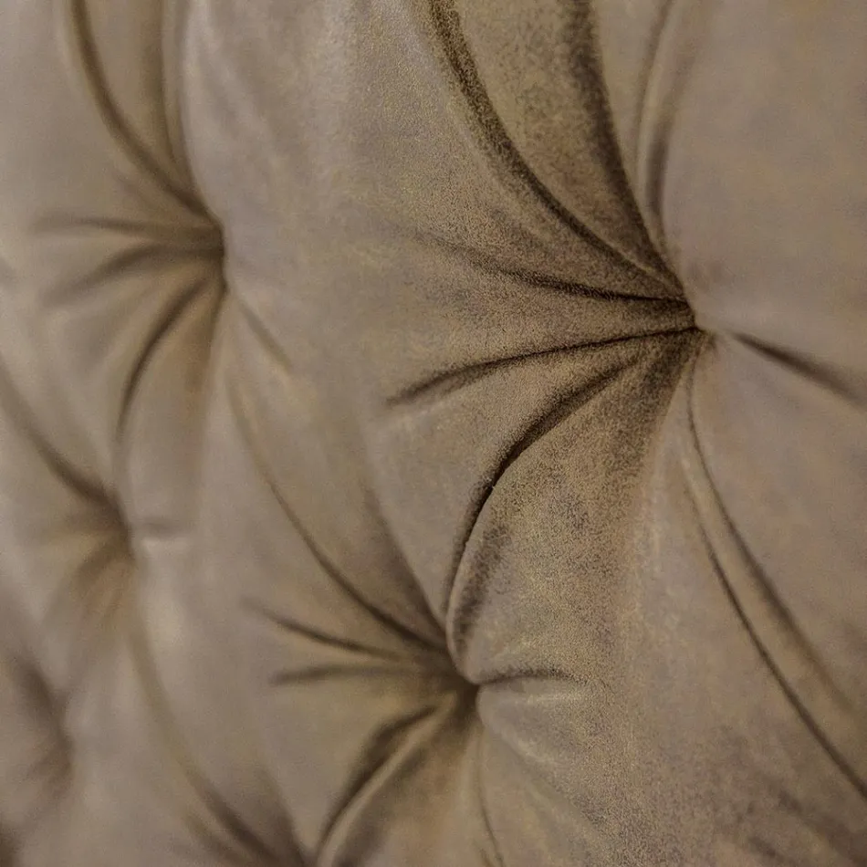 Letto Contenitore Matrimoniale Imbottito Tessuto o Ecopelle Made in Italy – Euro Viadurini