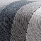 Letto Matrimoniale 160x190 con 2 Strisce Bicolore Verticali e Parallele - Paolo Viadurini