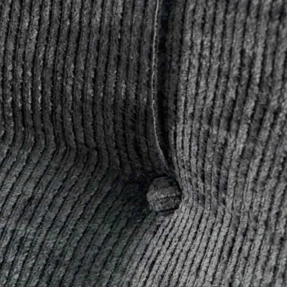 Letto Matrimoniale 160x190 con Cordonature Verticali a Sbalzo - Maschera Viadurini