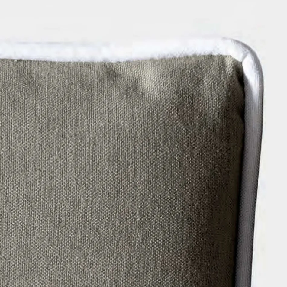 Letto Matrimoniale 160x190 con Testata Divisa Centralmente Made in Italy - Celesti Viadurini