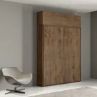 Letto Matrimoniale a Scomparsa Verticale con Pensile  - Magicompare Viadurini