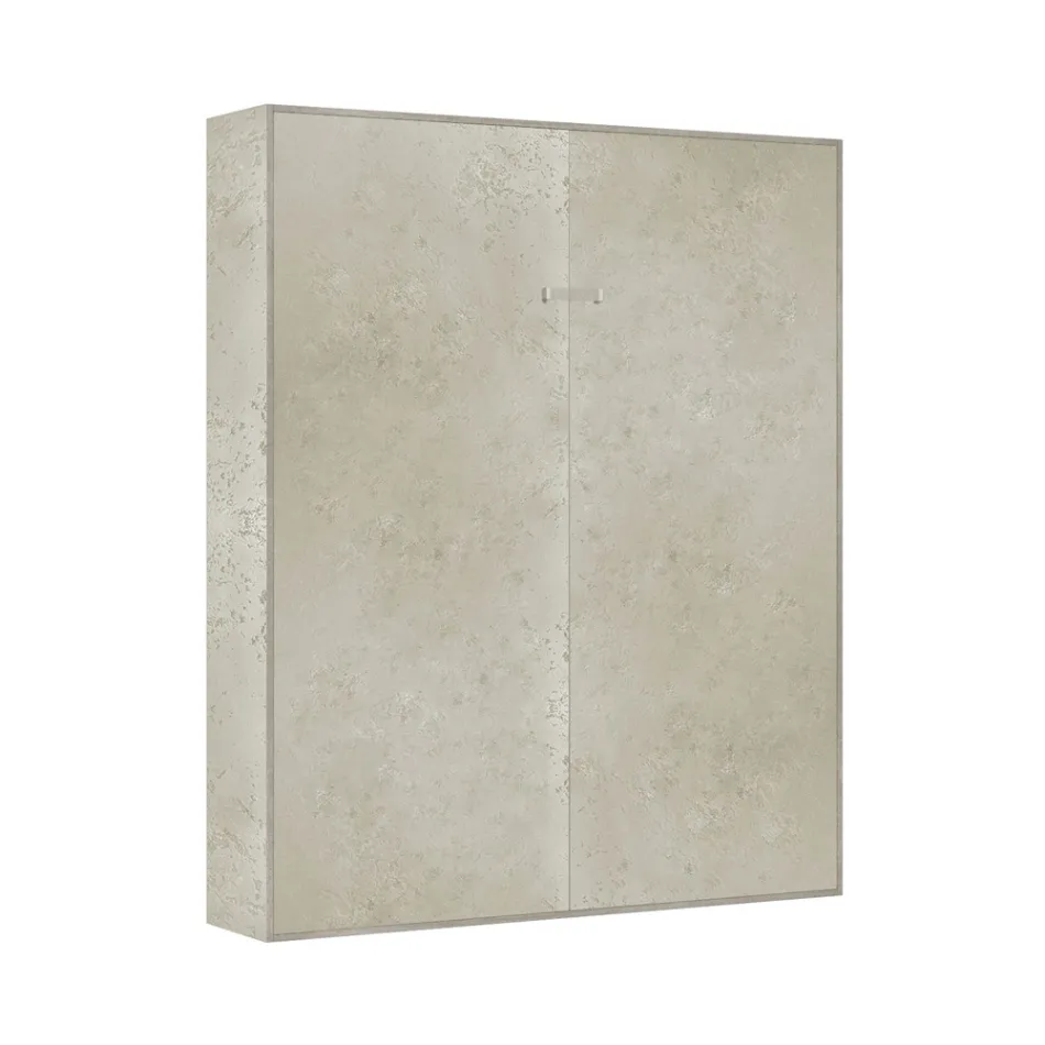 Letto Matrimoniale a Scomparsa Verticale in Diverse Finiture - Magicompare Viadurini