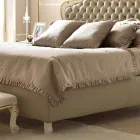 Letto matrimoniale con contenitore, design classico, Chantal by Bolzan Viadurini