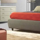 Letto matrimoniale con contenitore, design moderno, Kate by Bolzan Viadurini
