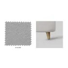 Letto Matrimoniale con Contenitore Opzionale Realizzato in Italia - Ciccio Viadurini