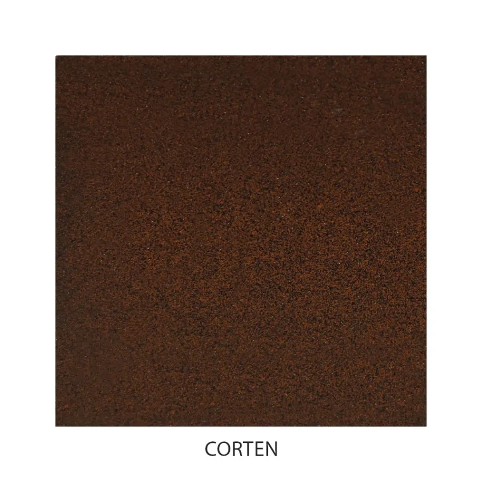 Letto Matrimoniale con Giroletto in Ferro Made in Italy - Ombra Viadurini