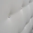 Letto Matrimoniale di Lusso con Box e Swarovski Made in Italy – Cuoricino Viadurini