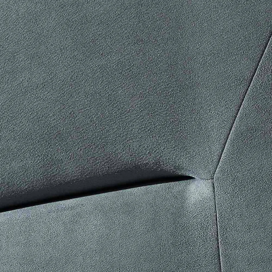 Letto matrimoniale imbottito moderno con box alzante 160x190/200cm Sun Viadurini