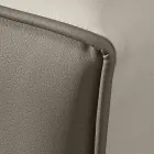 Letto matrimoniale in ecopelle con box contenitore 160x190/200 cm Gin Viadurini