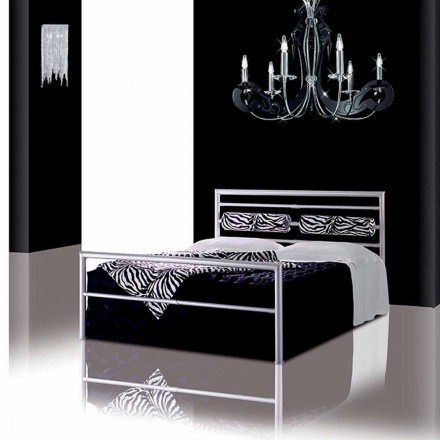 Letto Matrimoniale in Ferro Battuto Dioniso Viadurini