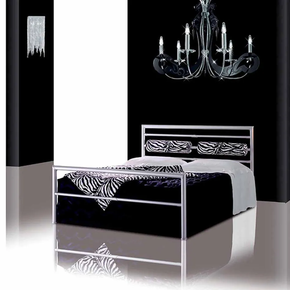 Letto Matrimoniale in Ferro Battuto Dioniso Viadurini