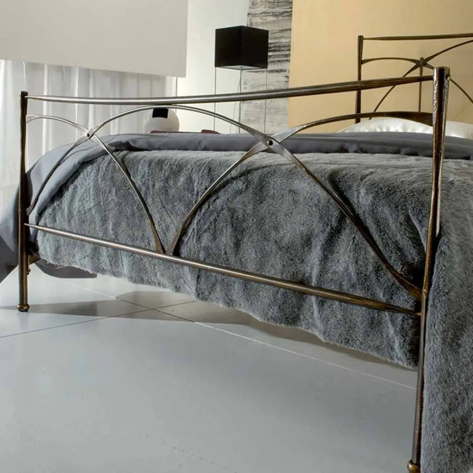 Letto Matrimoniale in Ferro Battuto Persefone Viadurini