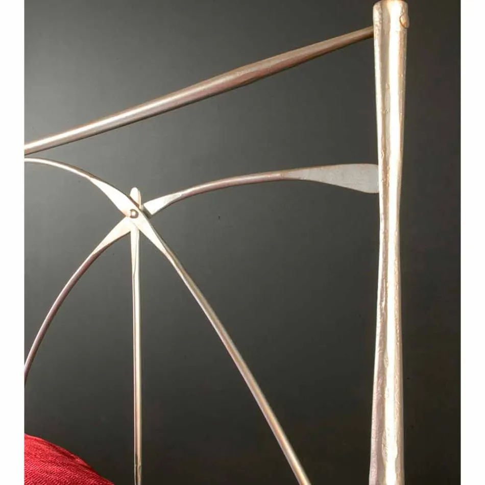 Letto Matrimoniale in Ferro Battuto Persefone Viadurini