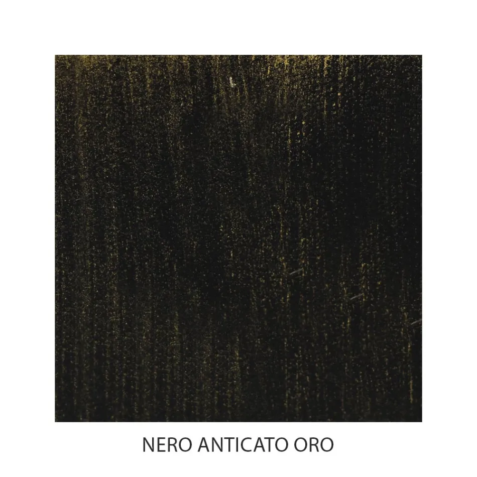 Letto Matrimoniale in Ferro Verde o Nero Realizzato in Italia - Poldo Viadurini