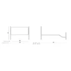 Letto Matrimoniale in Ferro Verde o Nero Realizzato in Italia - Poldo Viadurini