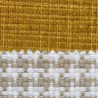 Letto Matrimoniale in Tessuto con Piedini in Metallo Made in Italy - Glorio Viadurini