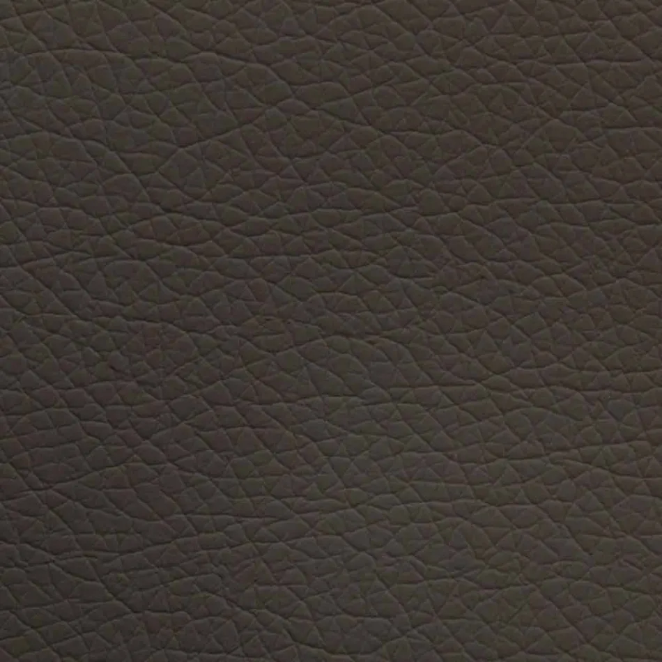 Letto Matrimoniale Rivestito in Similpelle con Piedini Made in Italy - Nurzio Viadurini