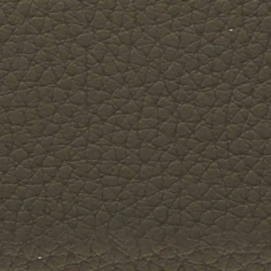 Letto Matrimoniale Rivestito in Similpelle con Piedini Made in Italy - Nurzio Viadurini